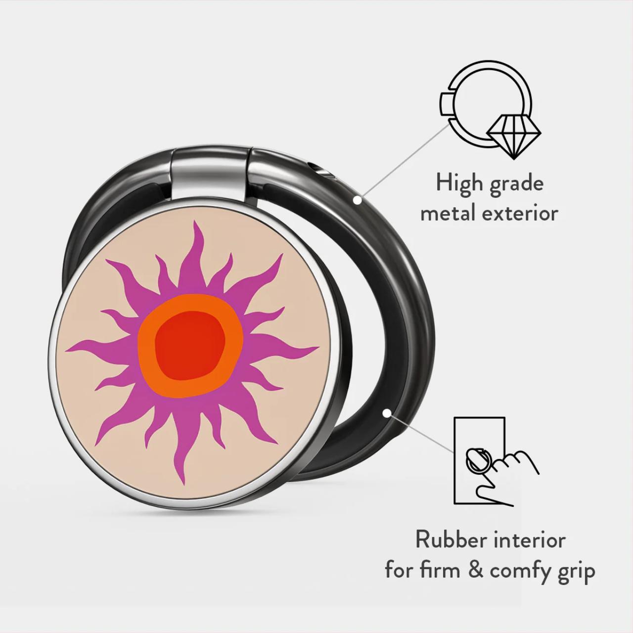 Burga Inel pentru telefon Gunmetal Sunset Glow [1]