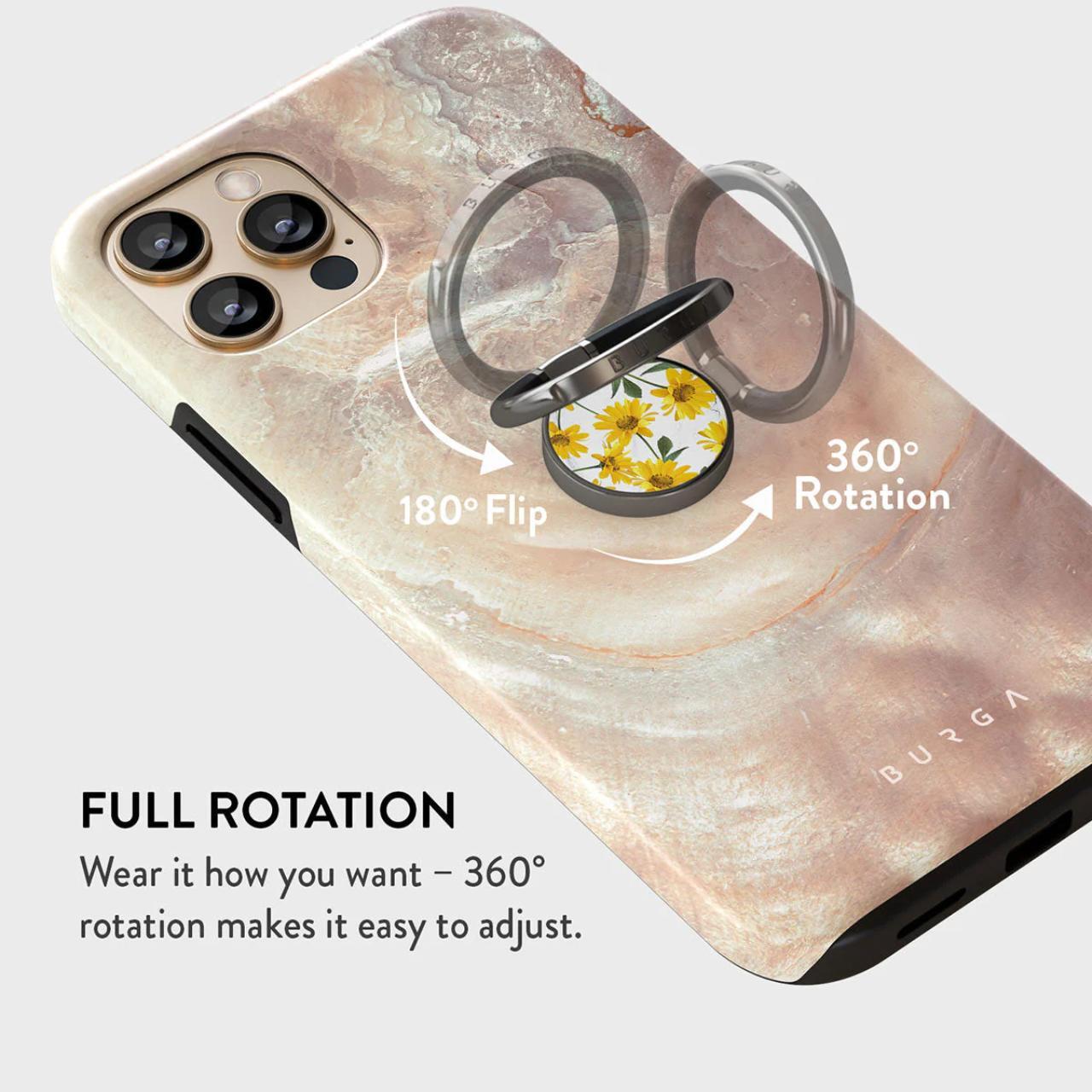 Burga Inel pentru telefon Gunmetal Summer Scent [1]