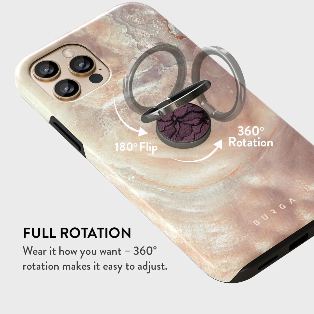 Burga Inel pentru telefon Gunmetal That Girl [1]