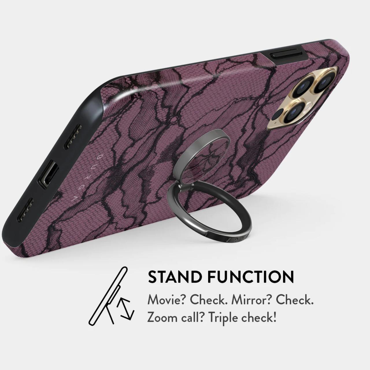 Burga Inel pentru telefon Gunmetal That Girl [2]