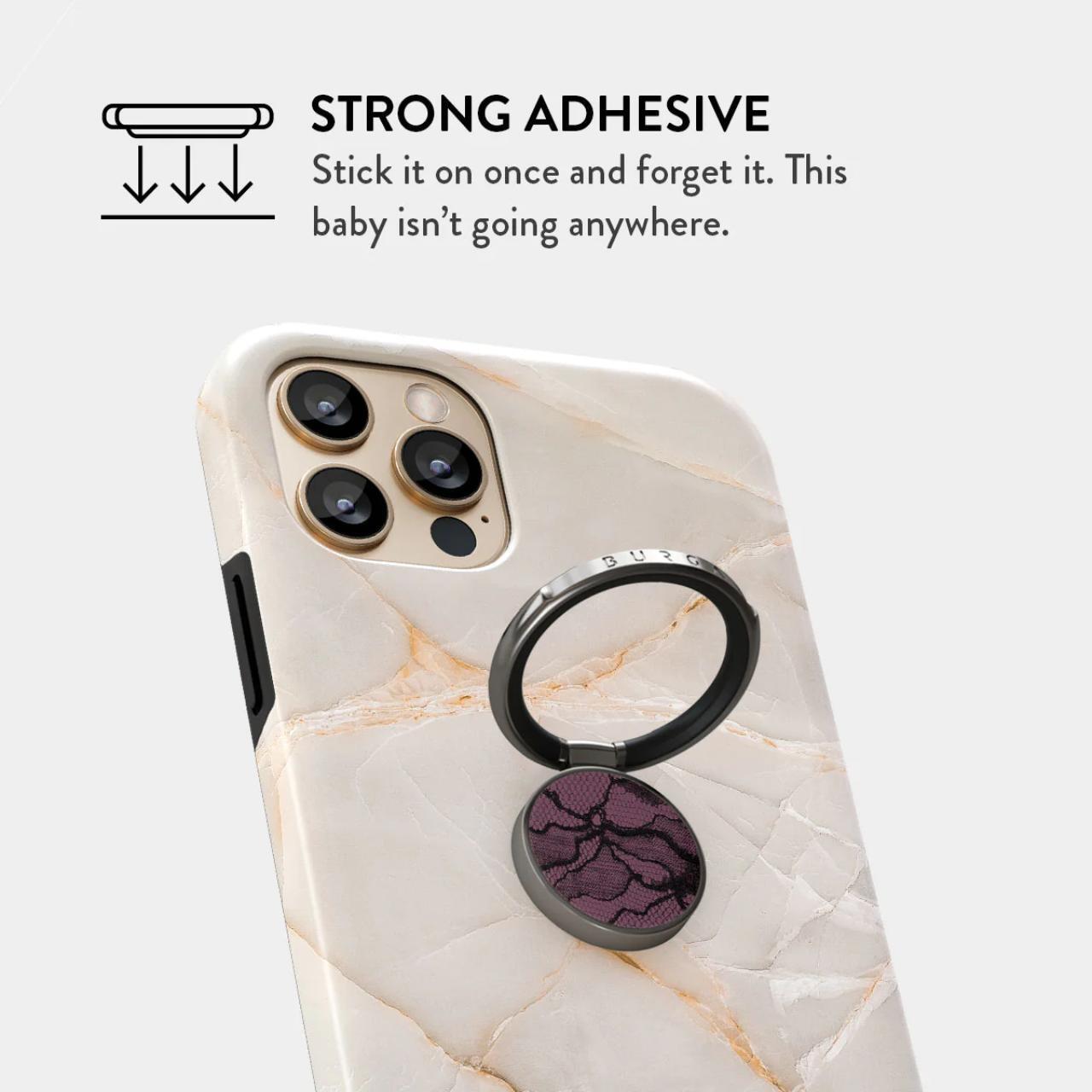 Burga Inel pentru telefon Gunmetal That Girl [3]
