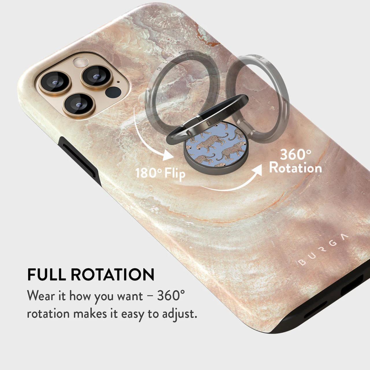 Burga Inel pentru telefon Gunmetal Tourist Trap [2]