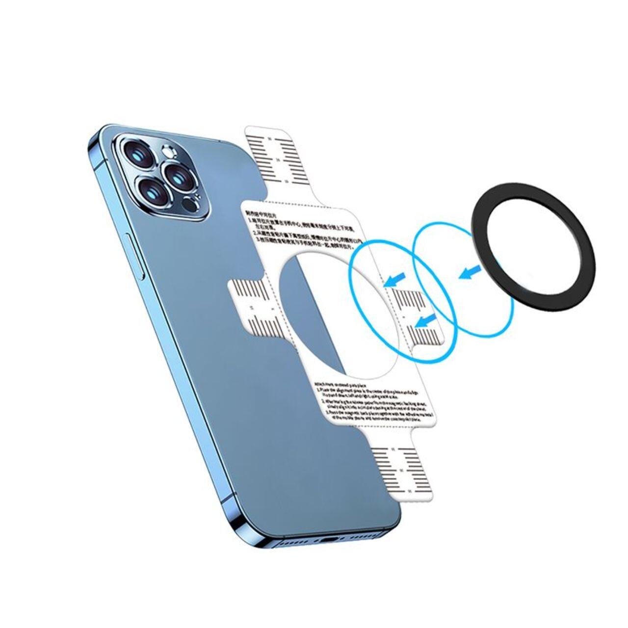 Mcdodo Inel magnetic pentru telefon, MagSafe Negru [3]