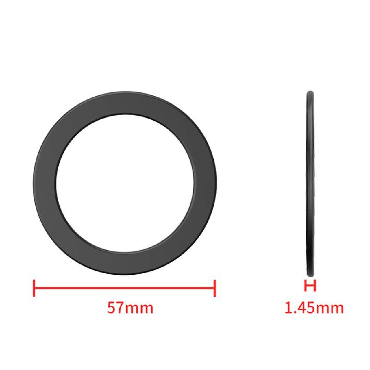 Mcdodo Inel magnetic pentru telefon, MagSafe Negru [1]