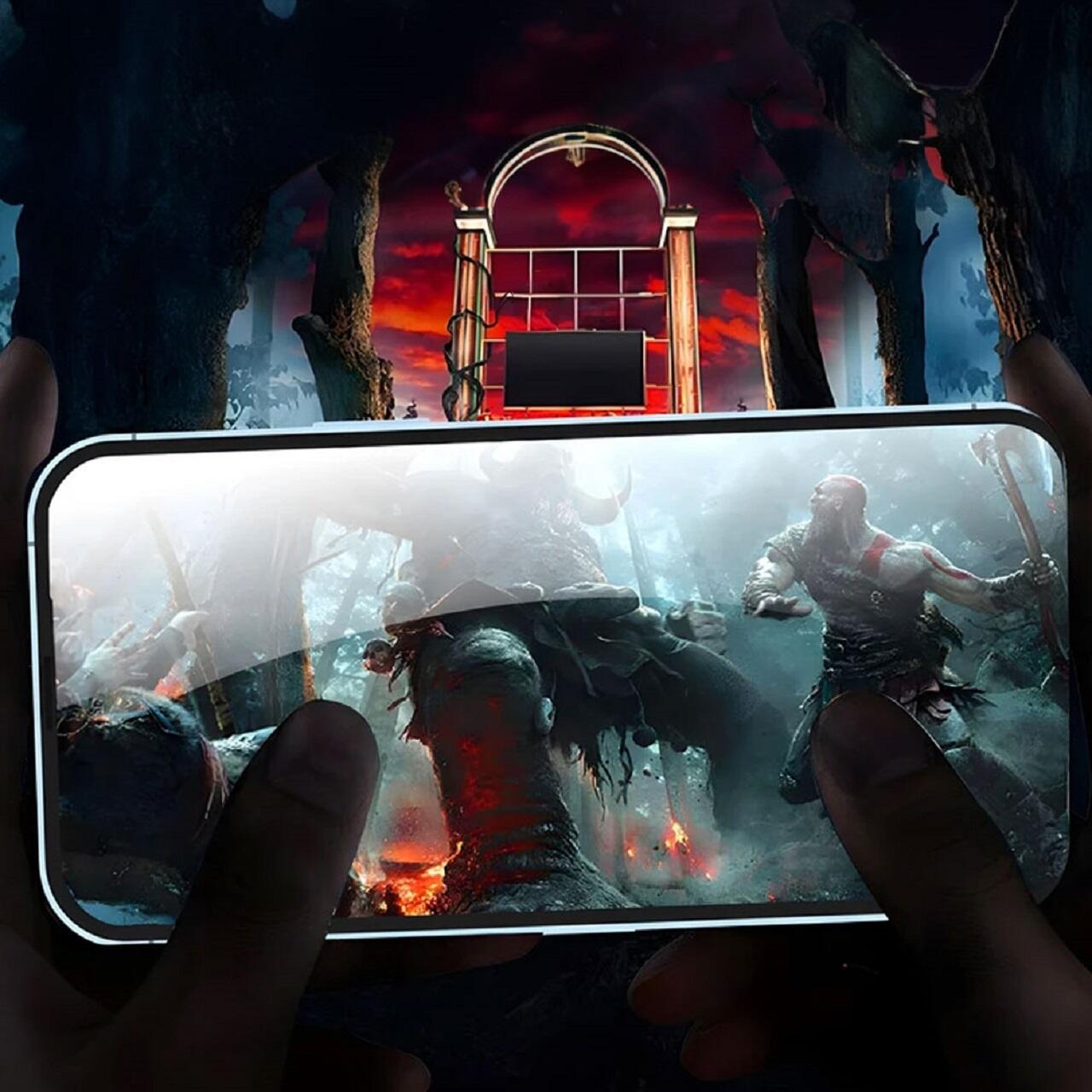 Folie Oppo Reno7 SE 5G Lemontti Sticla Full Fit Black [4]
