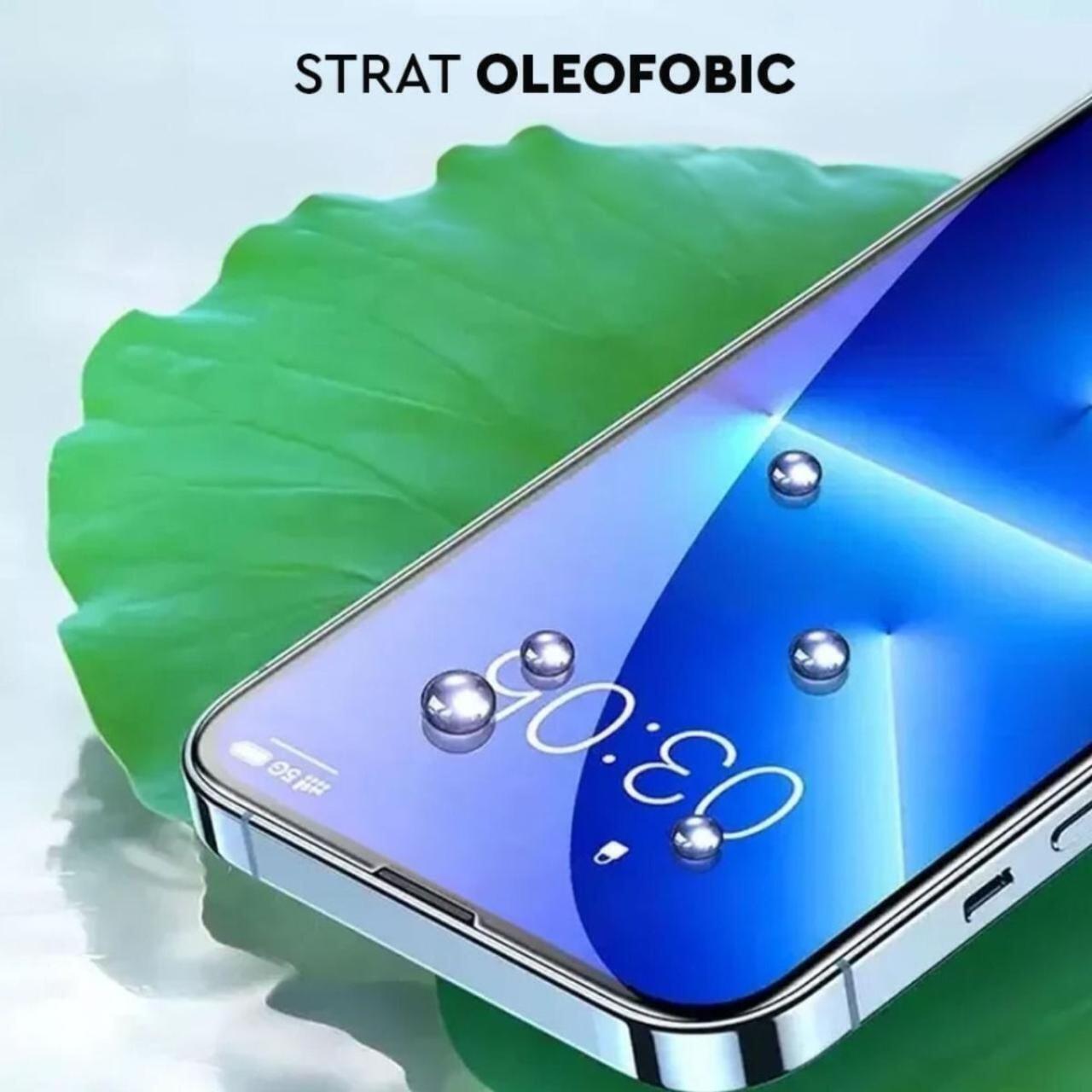 Folie OnePlus 7 Lemontti Sticla Full Fit Black [3]