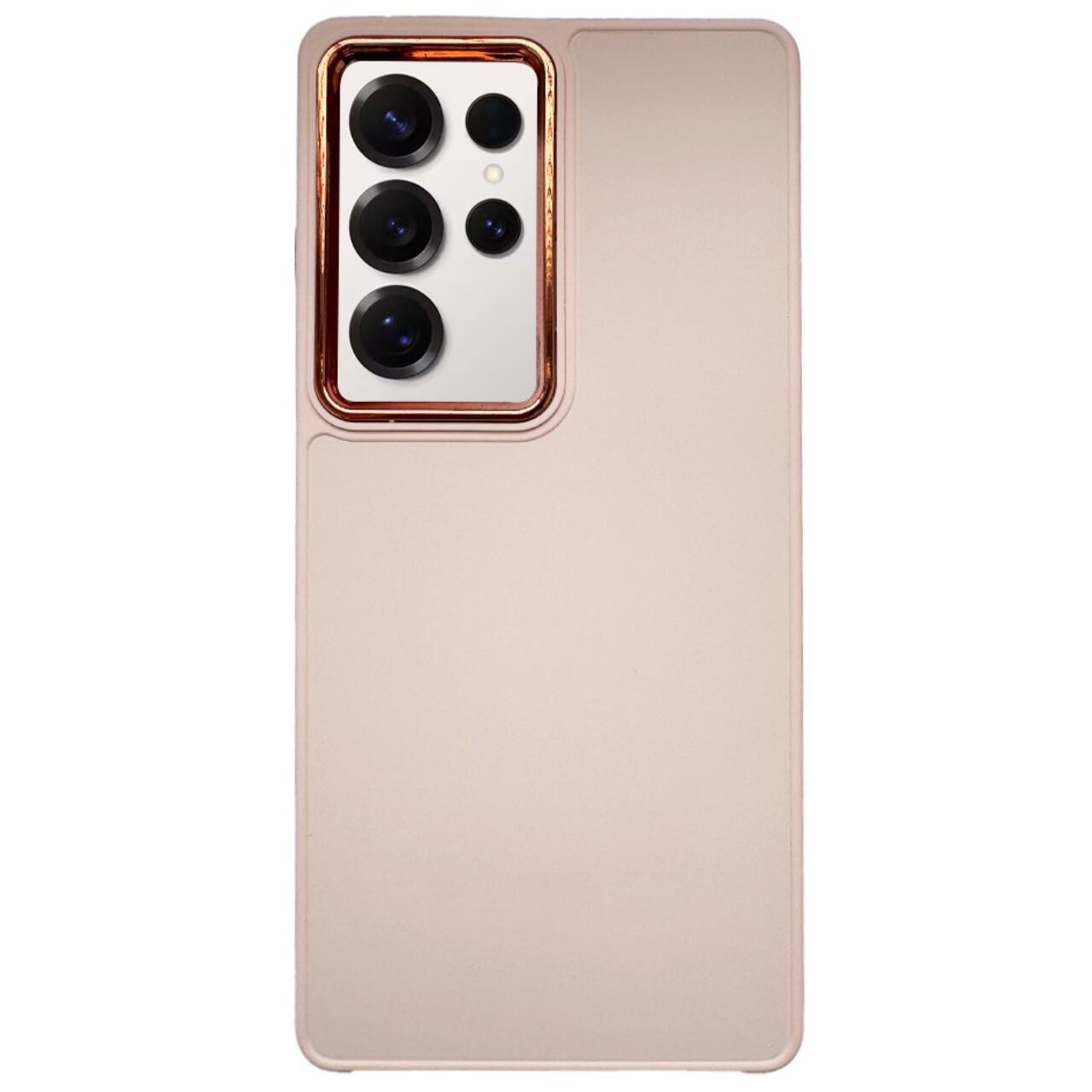 Laptop, Tablete & Telefoane - Lemontti Husa Frame Samsung Galaxy S25 Ultra Roz