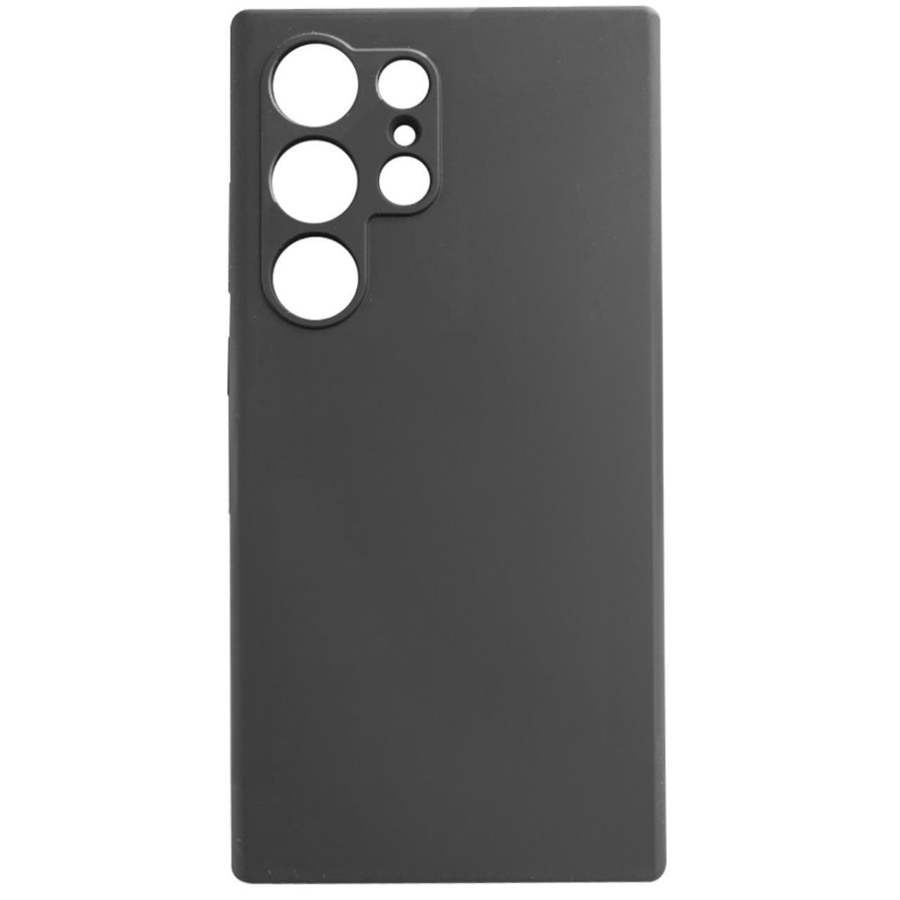 Lemontti Husa Liquid Silicon Samsung Galaxy S24 Ultra Negru [2]