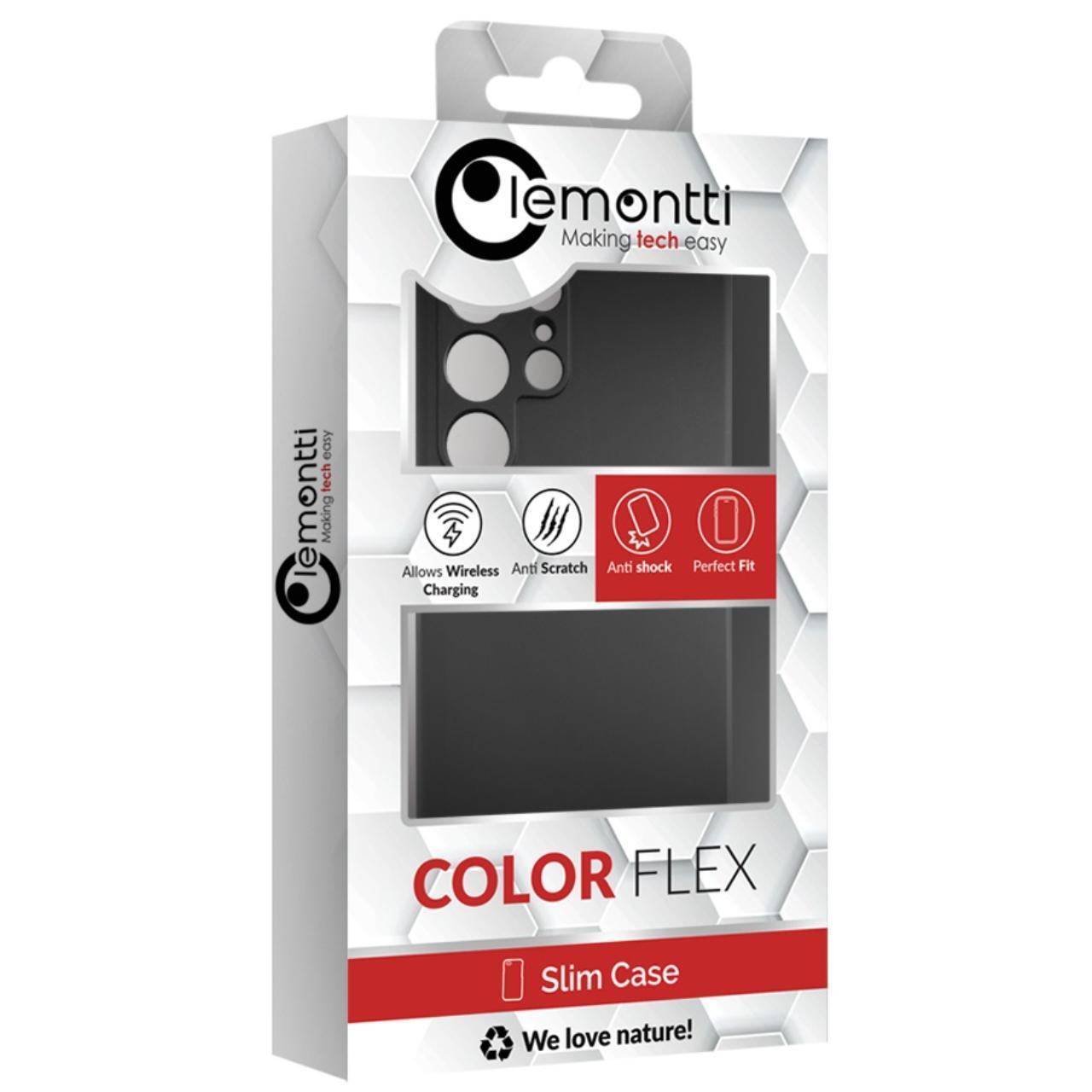 Lemontti Husa Liquid Silicon Samsung Galaxy S24 Ultra Negru [3]