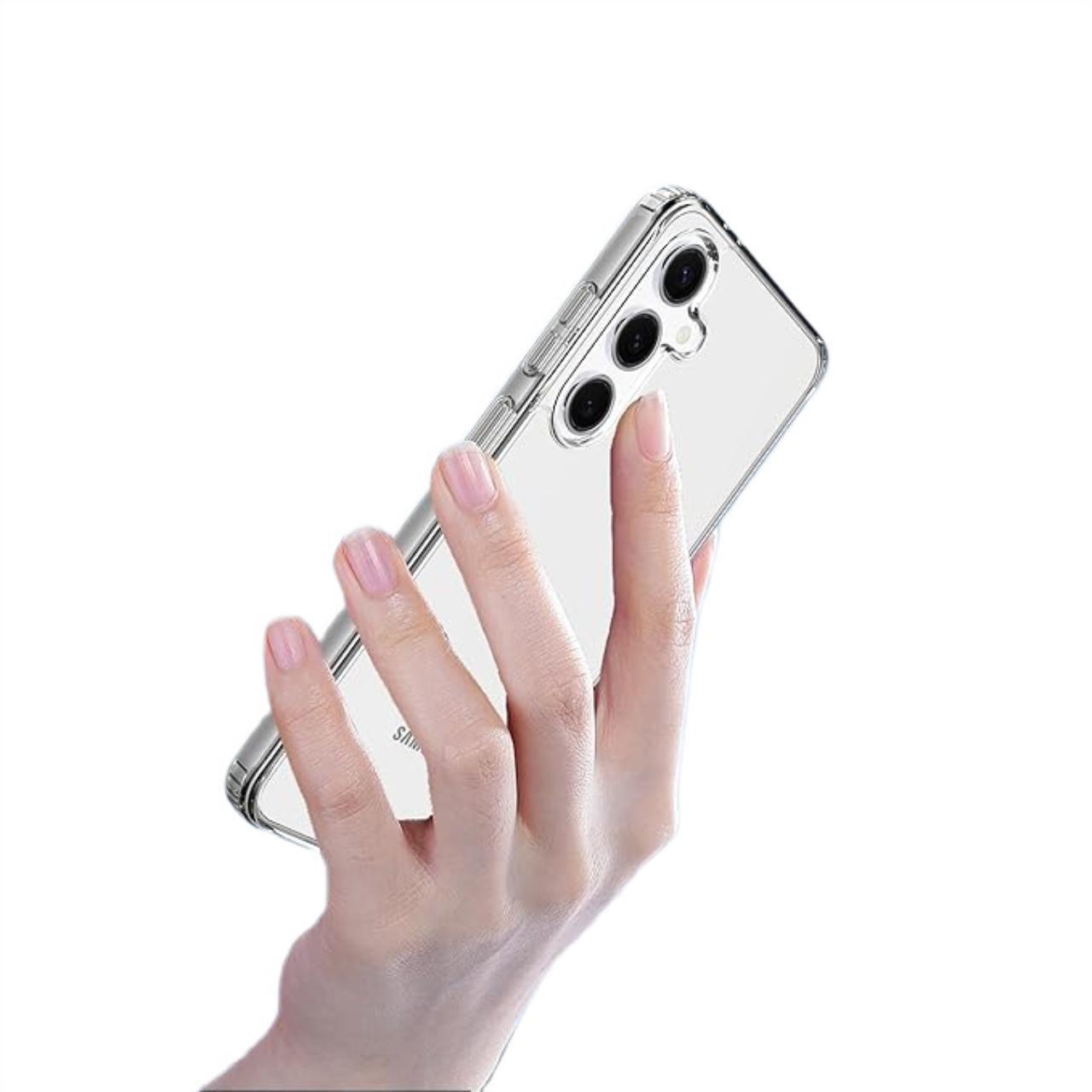 Lemontti Husa Silicon Samsung Galaxy S25 Transparent [2]