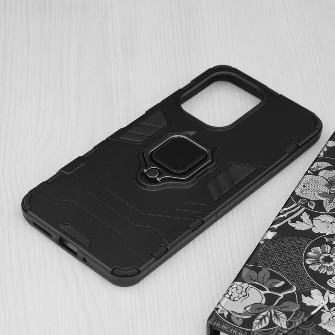 Laptop, Tablete & Telefoane - Lemontti Husa Silicon Shield Xiaomi Redmi 13C 4G / 13C 5G / Poco M6 / C65 Negru