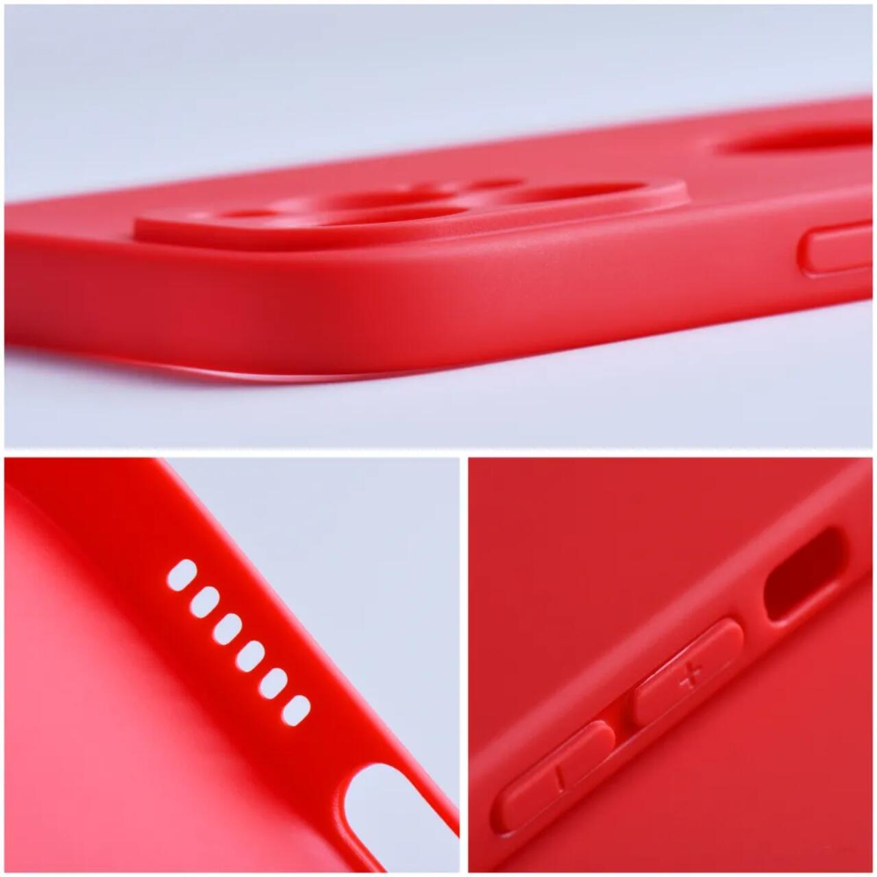 Lemontti Husa Silicon Silky Samsung Galaxy S25 Ultra Rosu [1]