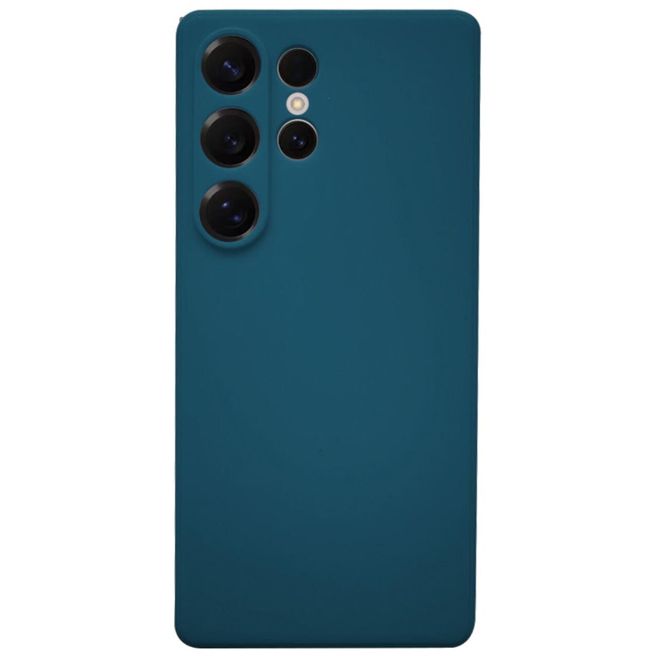 Lemontti Husa Silicon Silky Samsung Galaxy S25 Ultra Albastru [1]