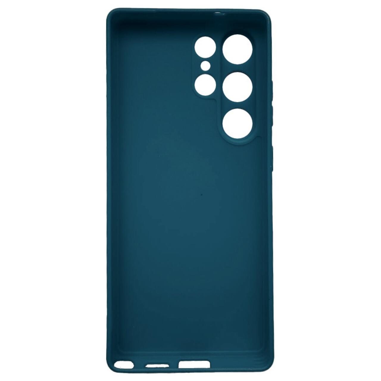 Laptop, Tablete & Telefoane - Lemontti Husa Silicon Silky Samsung Galaxy S25 Ultra Albastru