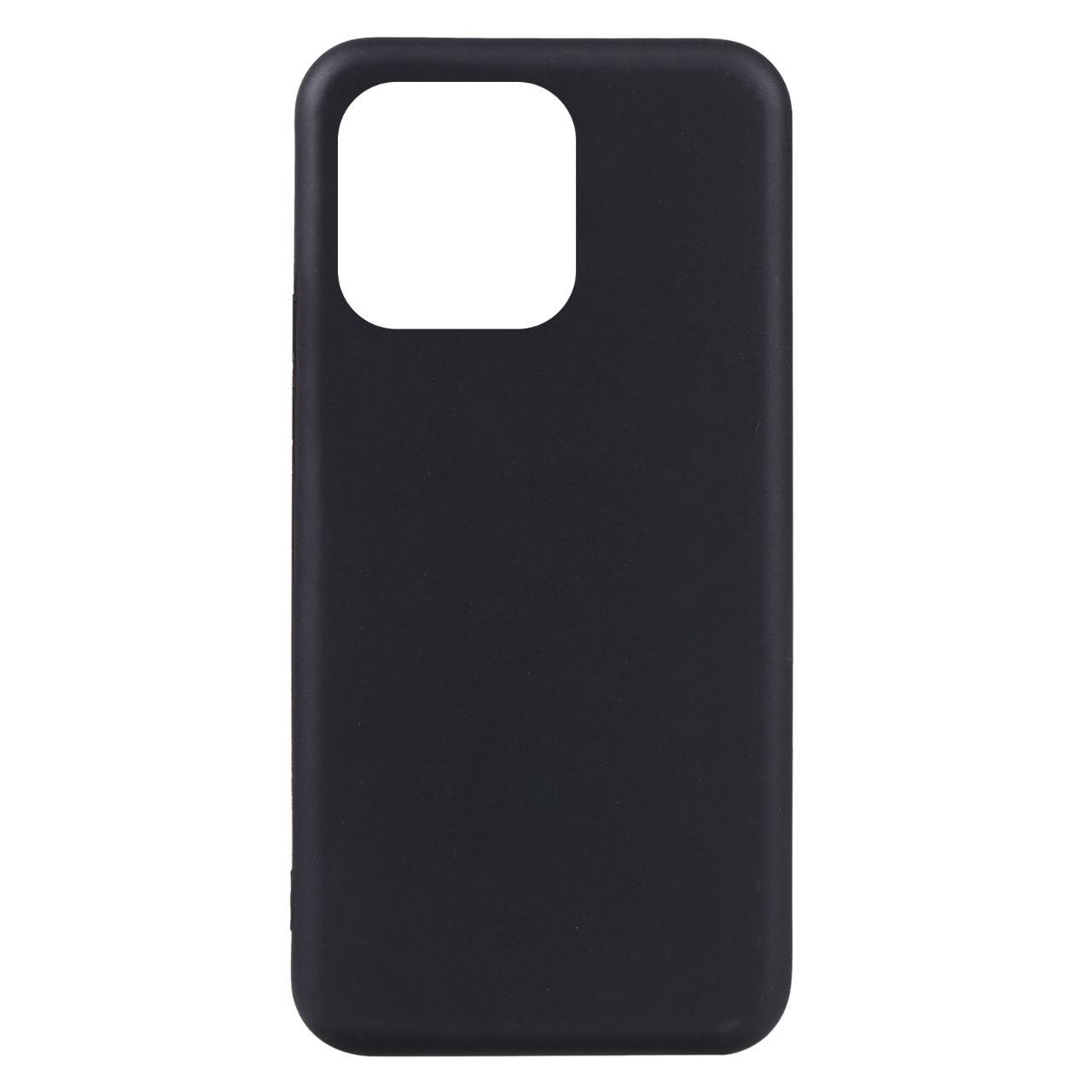 Laptop, Tablete & Telefoane - Lemontti Husa Silicon Silky Xiaomi Redmi 12C Negru