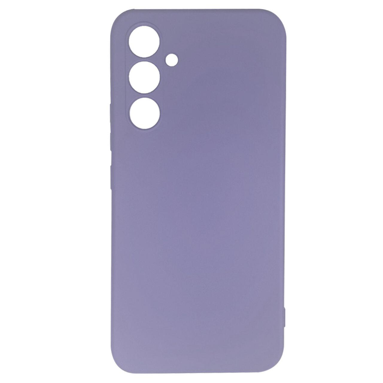 Laptop, Tablete & Telefoane - Lemontti Husa Silicon Soft Slim Samsung Galaxy A54 5G Lila (material mat si fin, captusit cu microfibra)