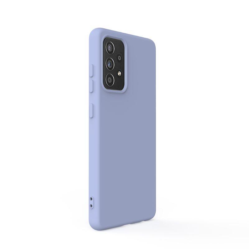 Husa Samsung Galaxy A72 / A72 5G Lemontti Silicon Soft Slim Lavender Gray [1]