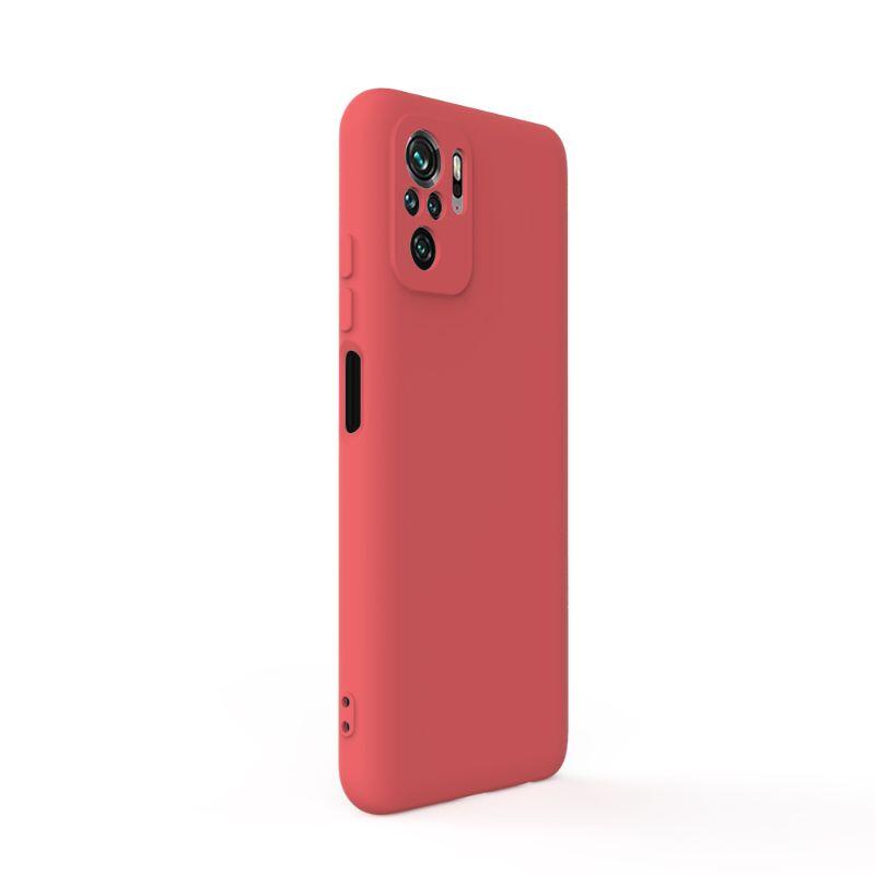 Laptop, Tablete & Telefoane - Husa Xiaomi Redmi Note 10s 4G Lemontti Silicon Soft Slim Santa Red