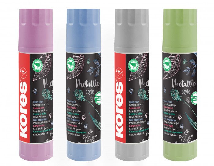 Lipici, Adezivi și Benzi adezive - Lipici stick 20g metalizat kores