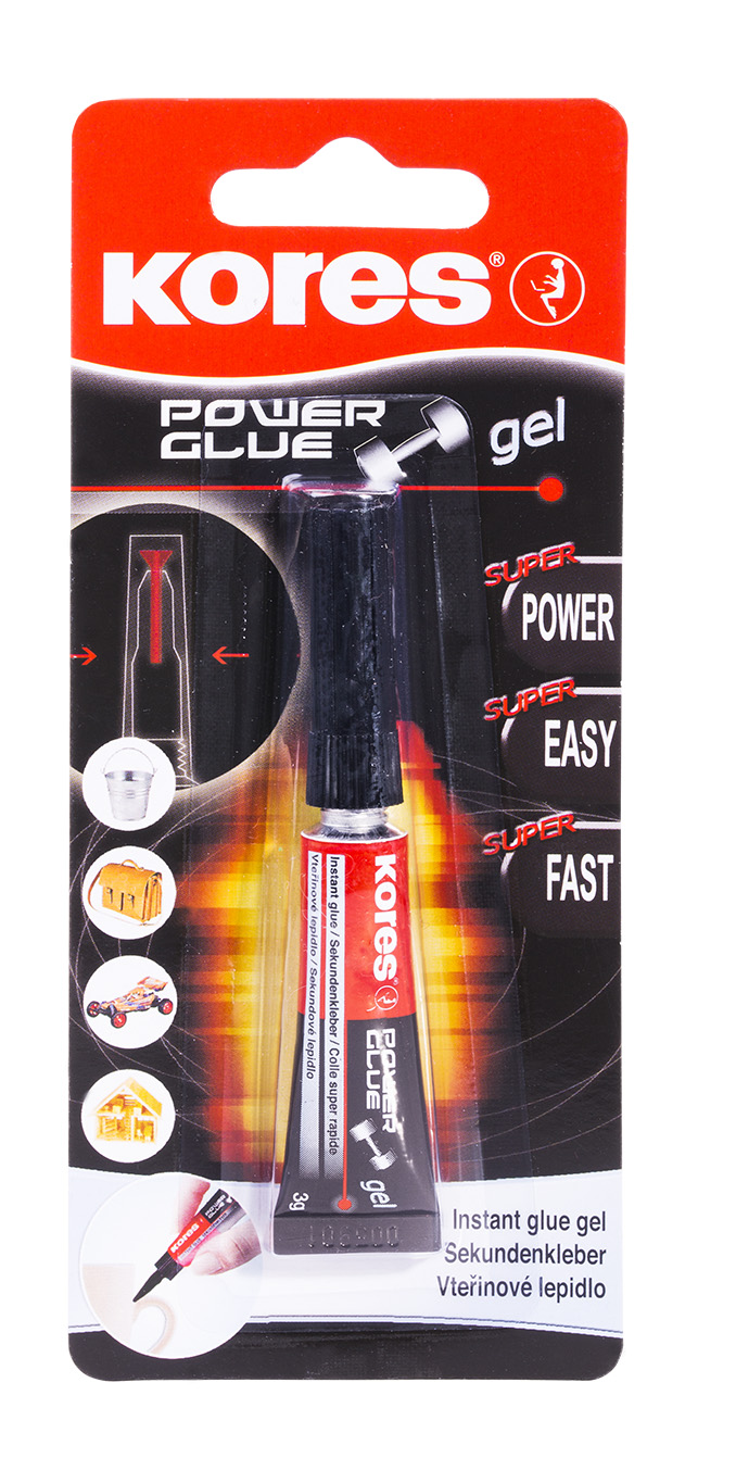 Lipici, Adezivi și Benzi adezive - Lipici superglue 3g kores