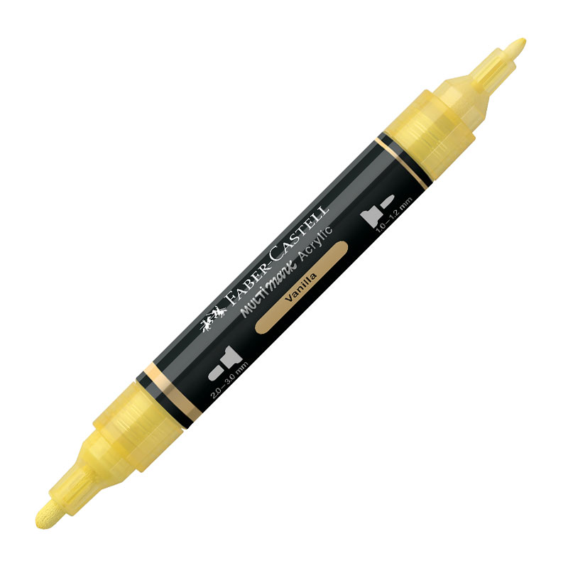 Art & Craft si Artizanat - Marker acrilic multimark cul. 102 vanilie faber-castell