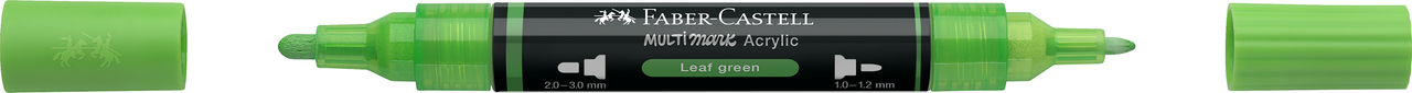 Marker acrilic multimark cul. 112 verde frunza faber-castell [3]