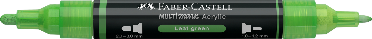 Marker acrilic multimark cul. 112 verde frunza faber-castell [1]