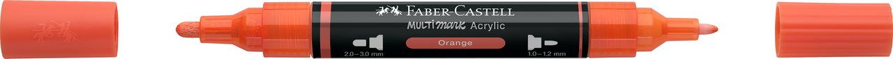 Marker acrilic multimark cul. 115 portocaliu faber-castell [2]