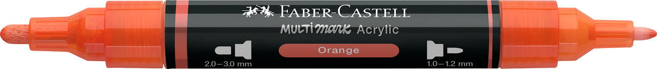 Marker acrilic multimark cul. 115 portocaliu faber-castell [1]