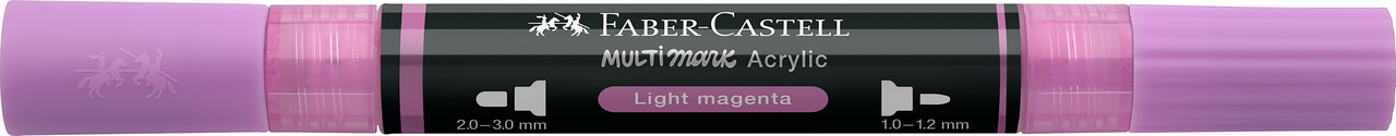 Marker acrilic multimark cul. 119 magenta deschis faber-castell [2]