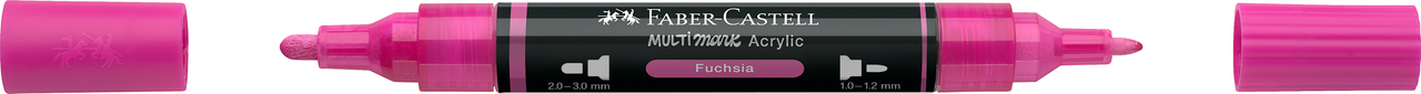 Marker acrilic multimark cul. 125 fuschia faber-castell [3]