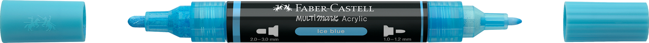 Marker acrilic multimark cul. 148 bleu ice faber-castell [2]