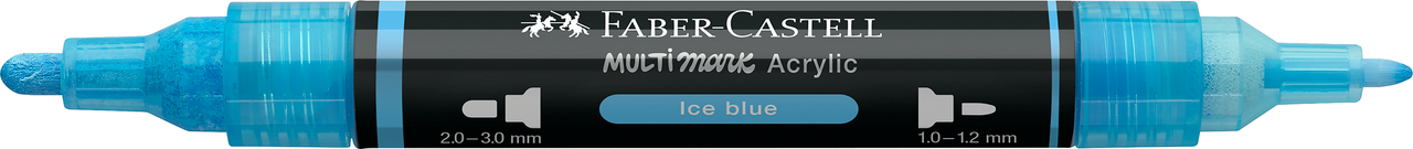 Marker acrilic multimark cul. 148 bleu ice faber-castell [1]