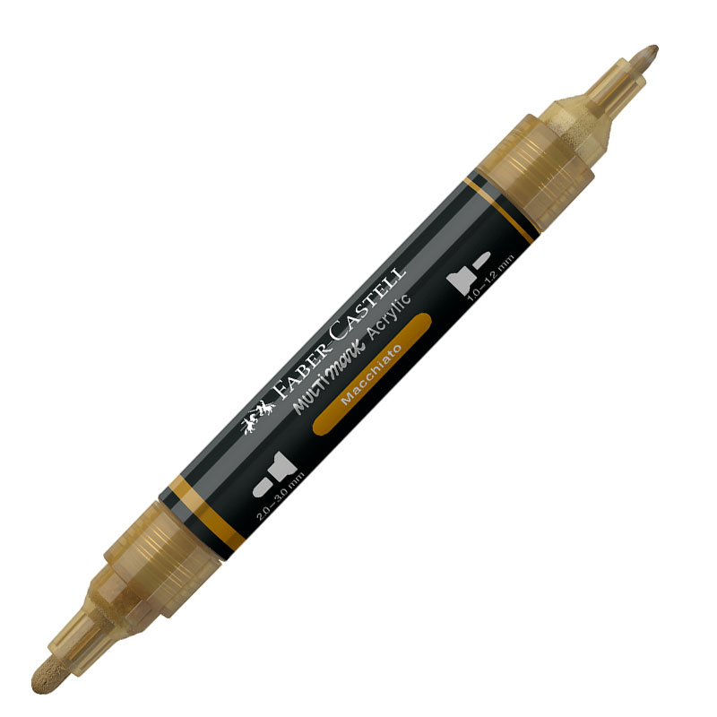 Art & Craft si Artizanat - Marker acrilic multimark cul. 178 macchiato faber-castell