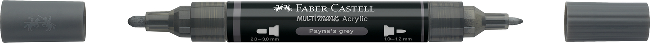 Marker acrilic multimark cul. 181 gri payne faber-castell [3]