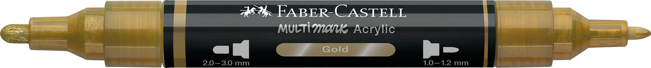 Marker acrilic multimark cul. 250 auriu faber-castell [1]