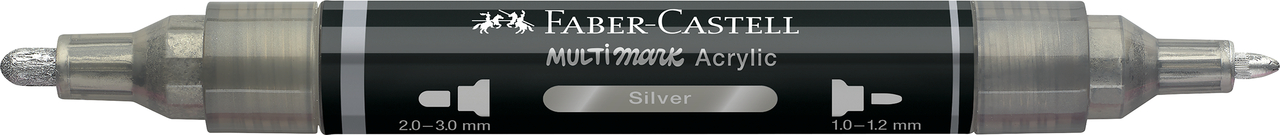 Marker acrilic multimark cul. 251 argintiu faber-castell [1]