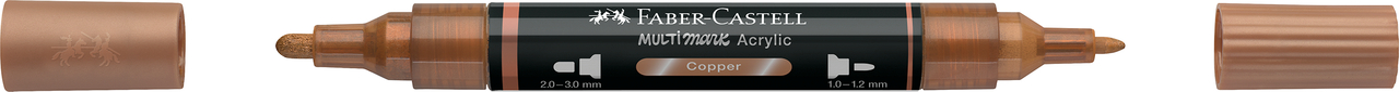 Marker acrilic multimark cul. 252 cupru faber-castell [2]