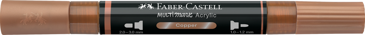 Marker acrilic multimark cul. 252 cupru faber-castell [3]