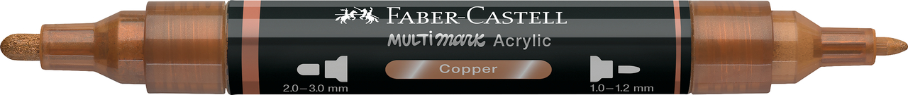 Marker acrilic multimark cul. 252 cupru faber-castell [1]