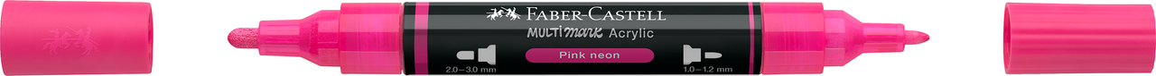 Marker acrilic multimark cul. 253 roz neon faber-castell [2]