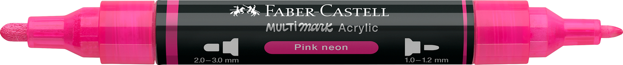 Marker acrilic multimark cul. 253 roz neon faber-castell [1]