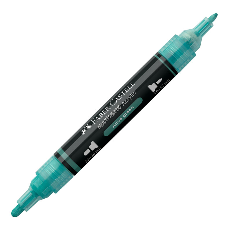 Art & Craft si Artizanat - Marker acrilic multimark cul. 276 verde aqua faber-castell