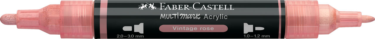 Marker acrilic multimark cul. 304 roz vintage faber-castell [1]