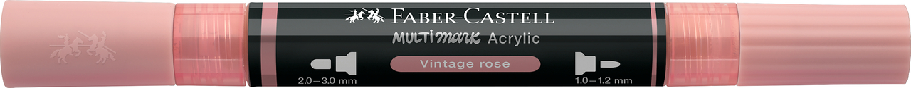 Marker acrilic multimark cul. 304 roz vintage faber-castell [2]