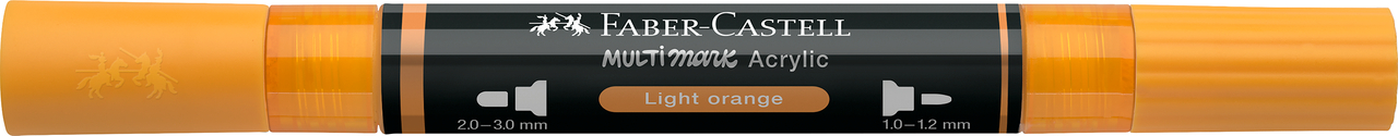 Marker acrilic multimark cul. 309 portocaliu deschis faber-castell [2]