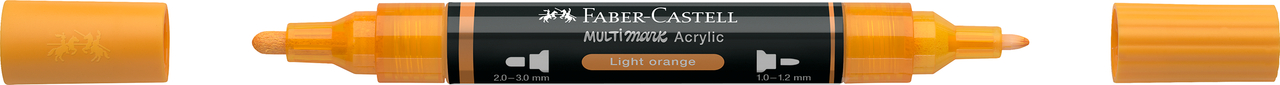 Marker acrilic multimark cul. 309 portocaliu deschis faber-castell [3]