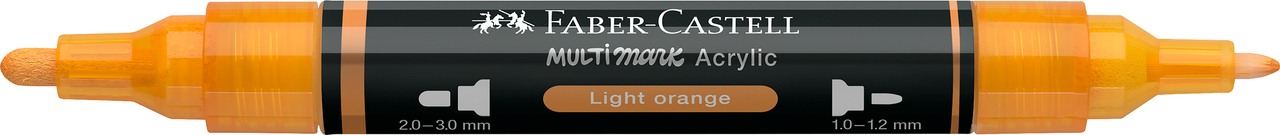 Marker acrilic multimark cul. 309 portocaliu deschis faber-castell [1]