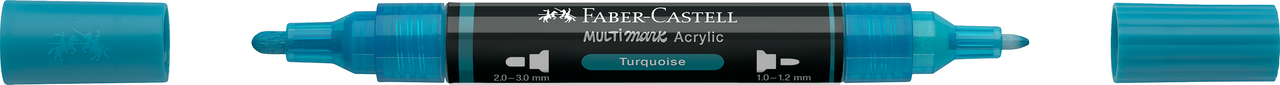Marker acrilic multimark cul. 313 turcoaz faber-castell [2]