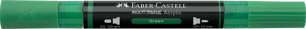Marker acrilic multimark cul. 316 verde faber-castell [3]